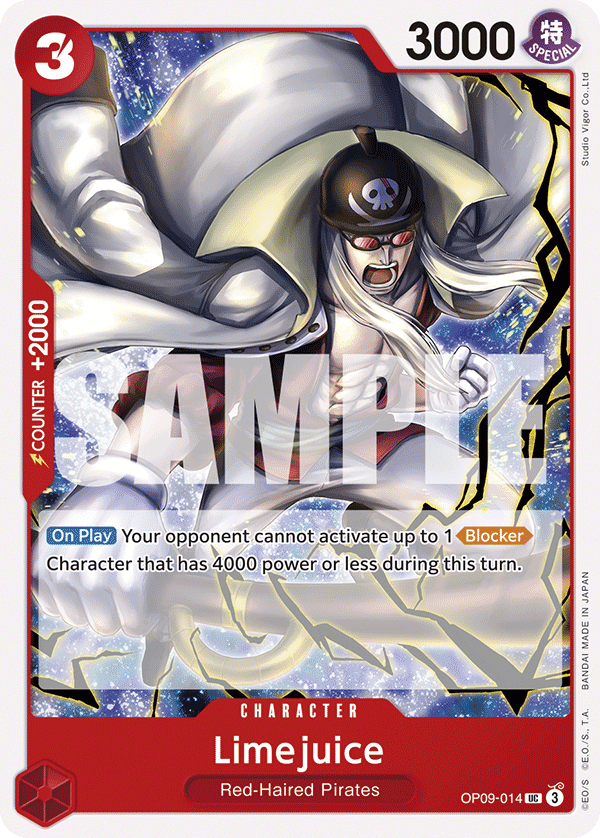Limejuice OP09-014 One Piece card