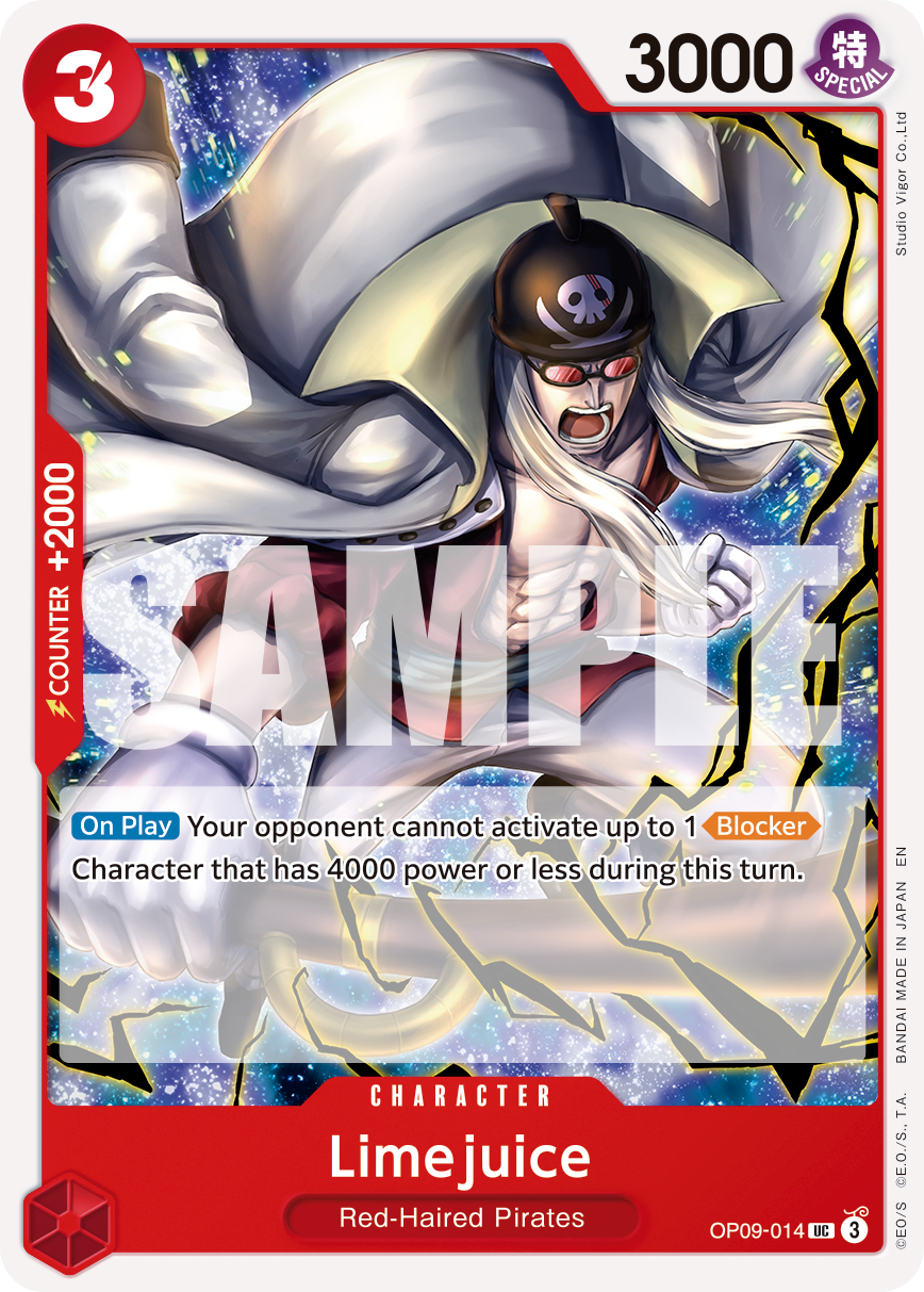 Limejuice (Pirate Foil) OP09-014 One Piece card