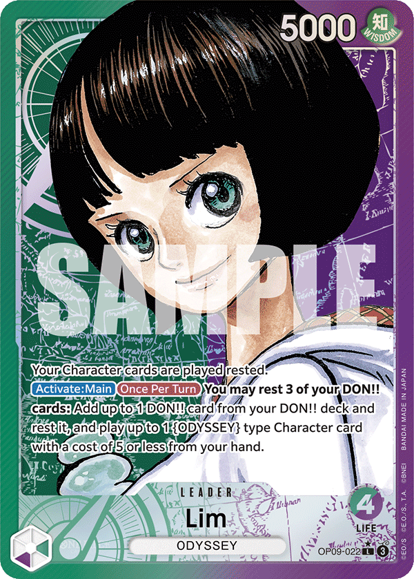 Lim (022) (Parallel) OP09-022 One Piece card
