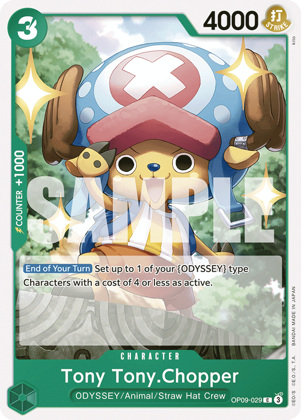 Tony Tony.Chopper OP09-029 One Piece card