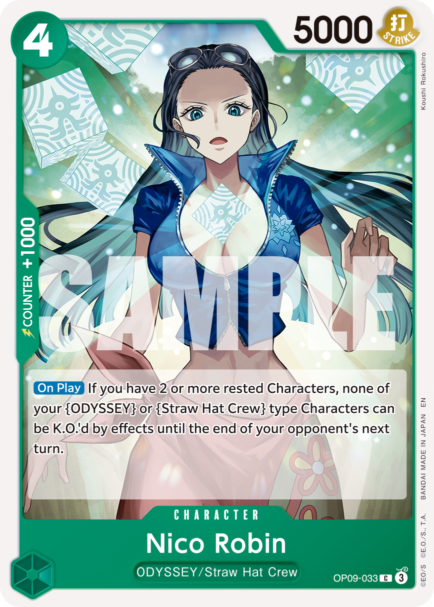 Nico Robin - OP09-033 (Reprint) OP09-033 One Piece card