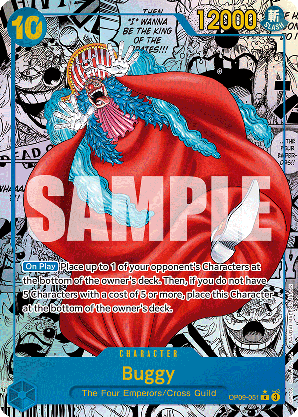 Buggy (051) (Manga) OP05-067 One Piece card
