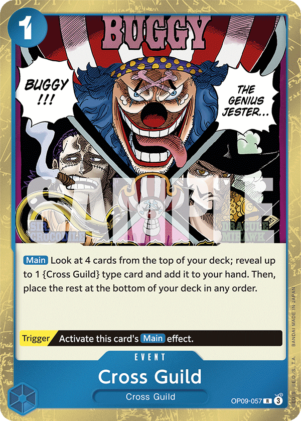 Cross Guild OP09-057 One Piece card