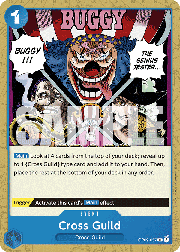 Cross Guild (Reprint) OP09-057 One Piece card