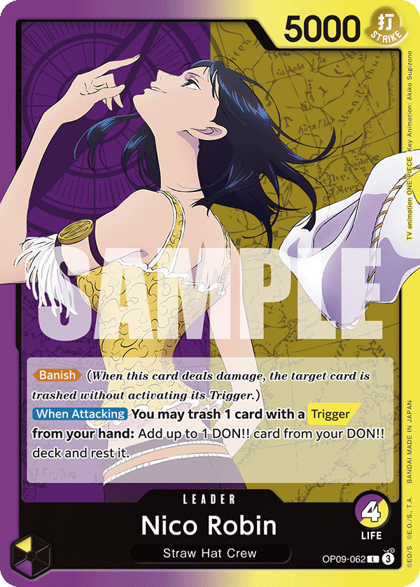 Nico Robin (062) OP09-062 One Piece card