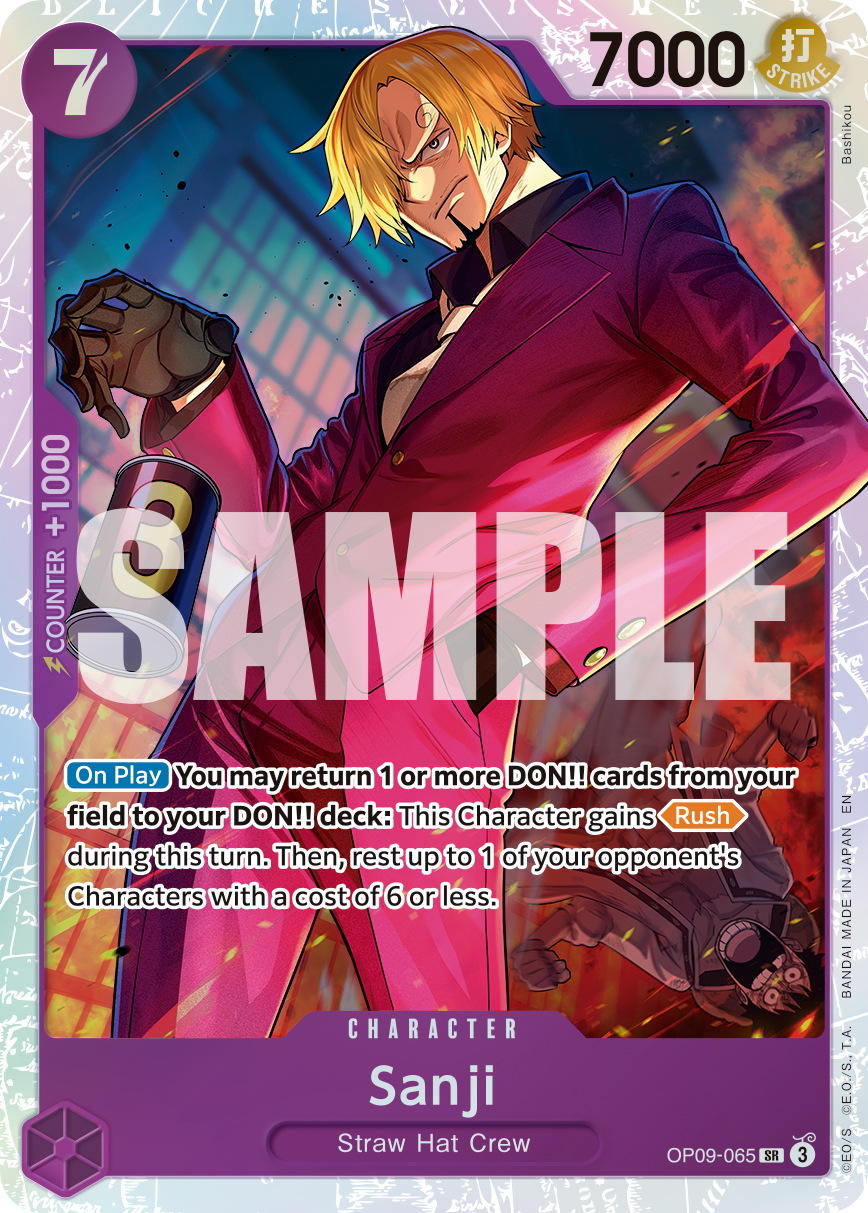 Sanji - OP09-065 (Reprint) OP09-065 One Piece card
