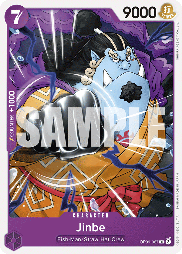Jinbe OP09-067 One Piece card