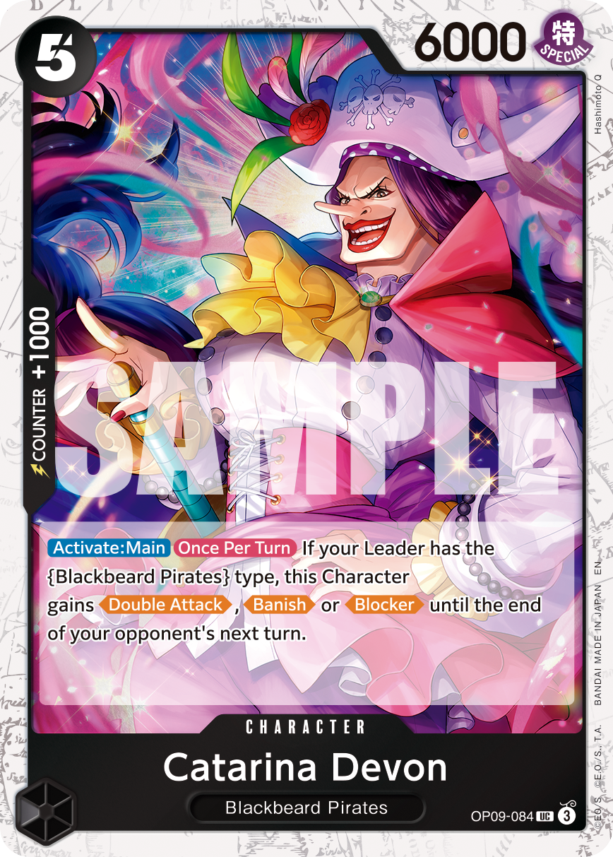 Catarina Devon (Pirate Foil) OP09-084 One Piece card