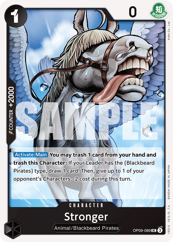 Stronger OP09-089 One Piece card