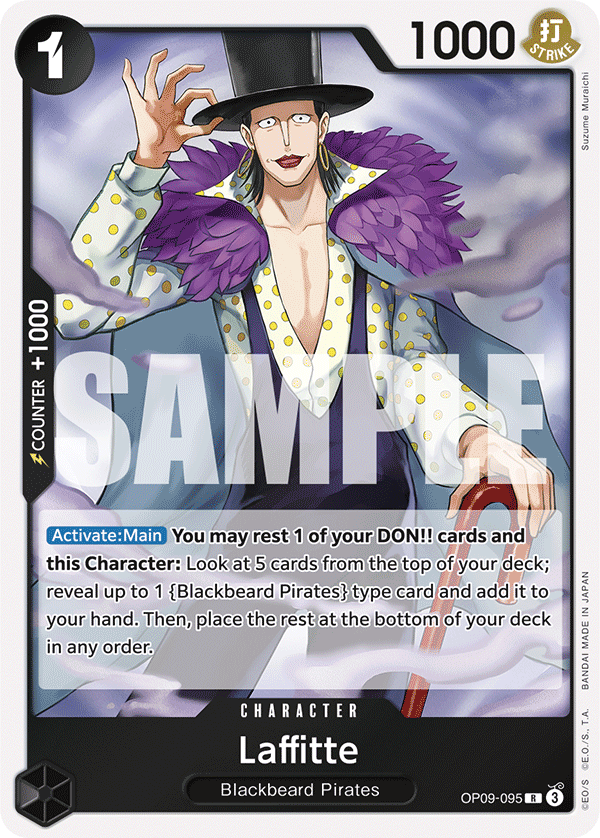 Laffitte OP09-095 One Piece card