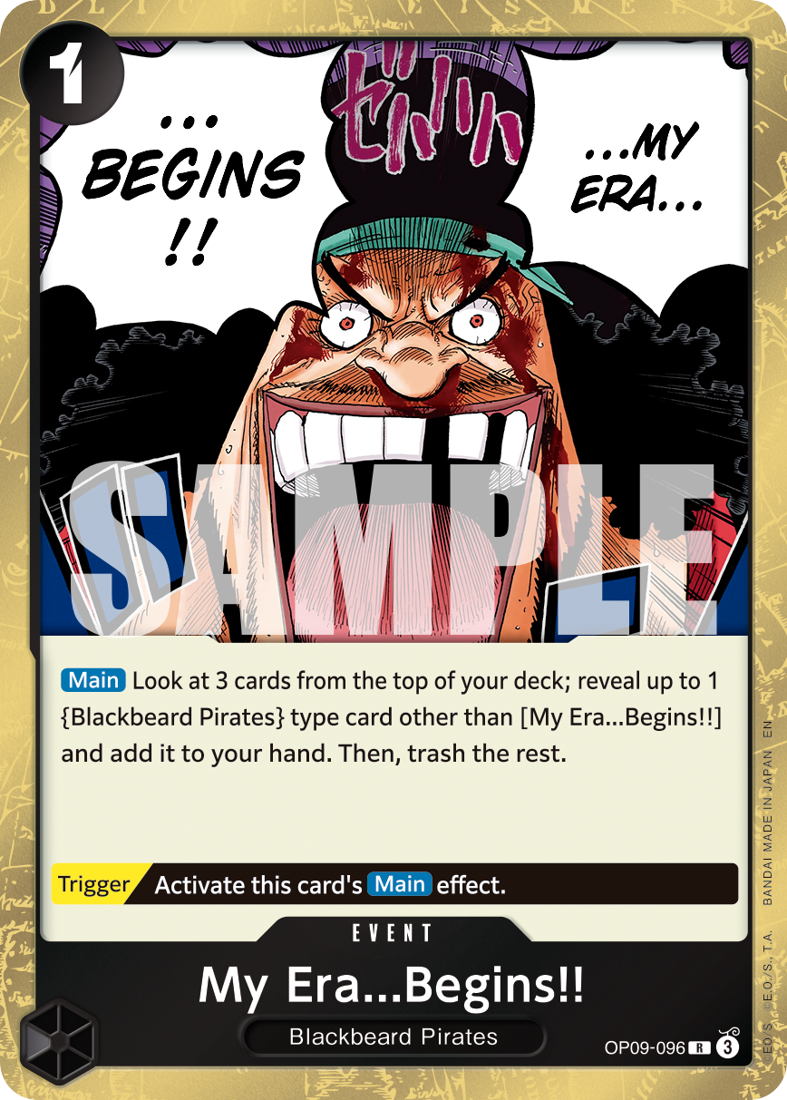 My Era...Begins!! (Reprint) OP09-096 One Piece card