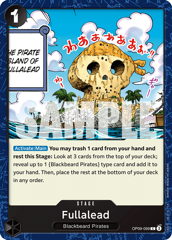 Fullalead OP09-099 One Piece card