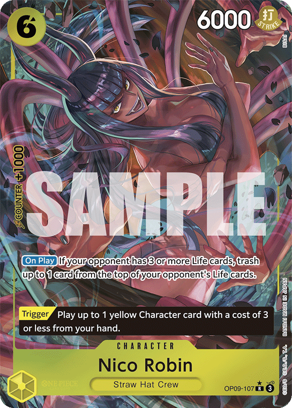 Nico Robin (107) (Parallel) OP09-107 One Piece card