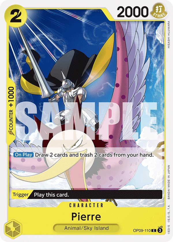 Pierre OP09-110 One Piece card