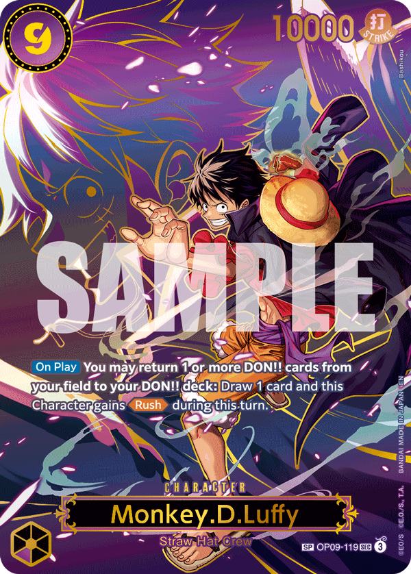 Monkey.D.Luffy - OP09-119 (SP) OP09-119 One Piece card
