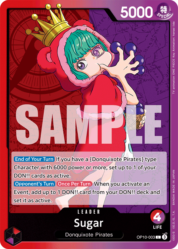 Sugar (003) OP10-003 One Piece card