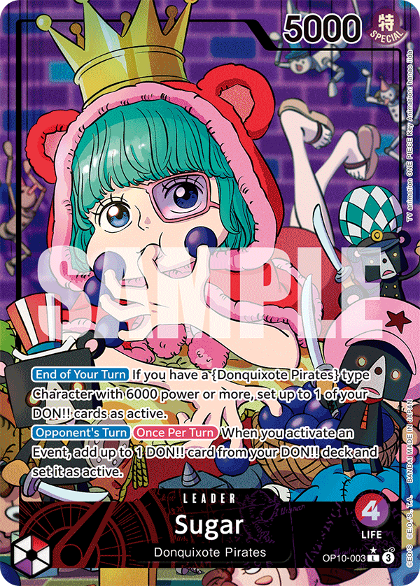 Sugar (003) (Parallel) OP10-003 One Piece card