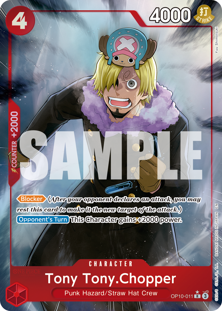 Tony Tony.Chopper (Alternate Art) OP10-011 One Piece card
