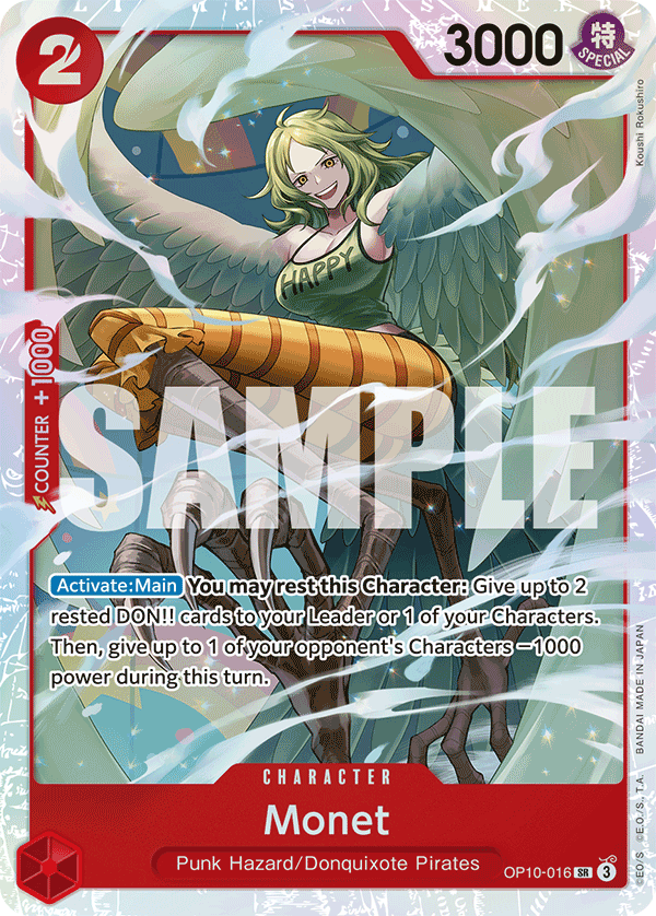 Monet OP10-016 One Piece card