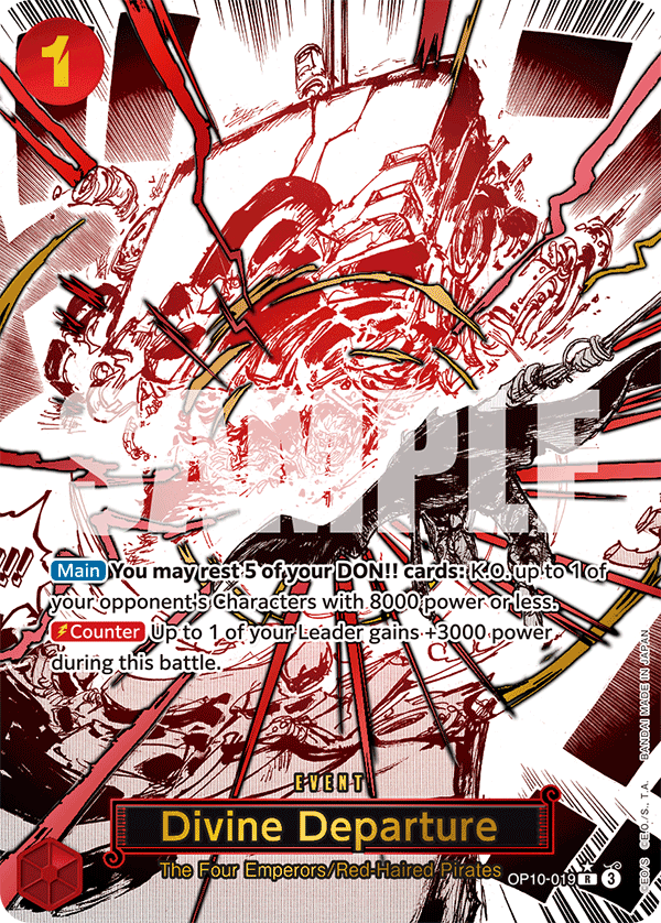Divine Departure (Parallel) OP10-019 One Piece card