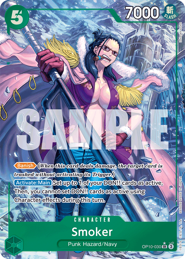 Smoker (030) (Parallel) OP10-030 One Piece card