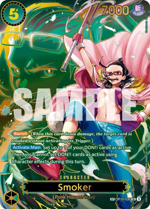 Smoker - OP10-030 (SP) OP10-030 One Piece card