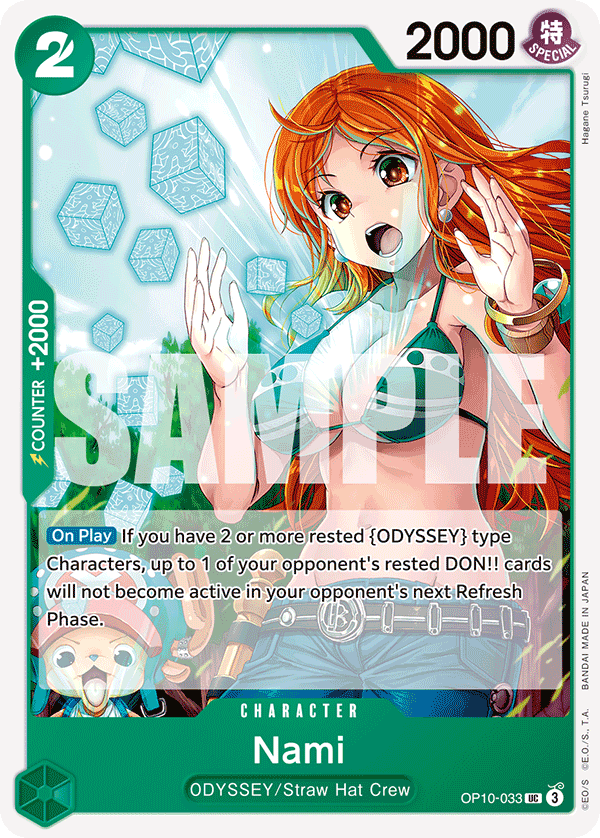 Nami (033) OP10-033 One Piece card