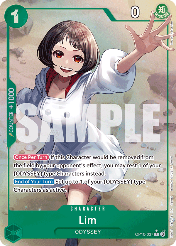 Lim (Parallel) OP10-037 One Piece card