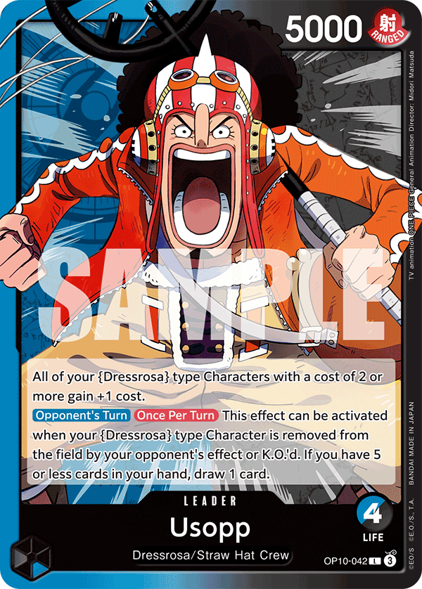 Usopp (042) OP10-042 One Piece card