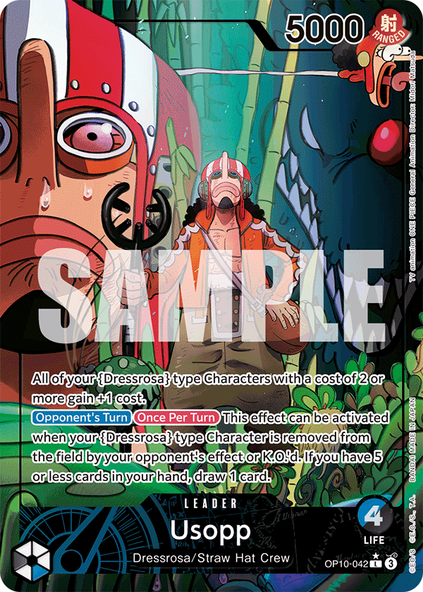 Usopp (042) (Parallel) OP10-042 One Piece card