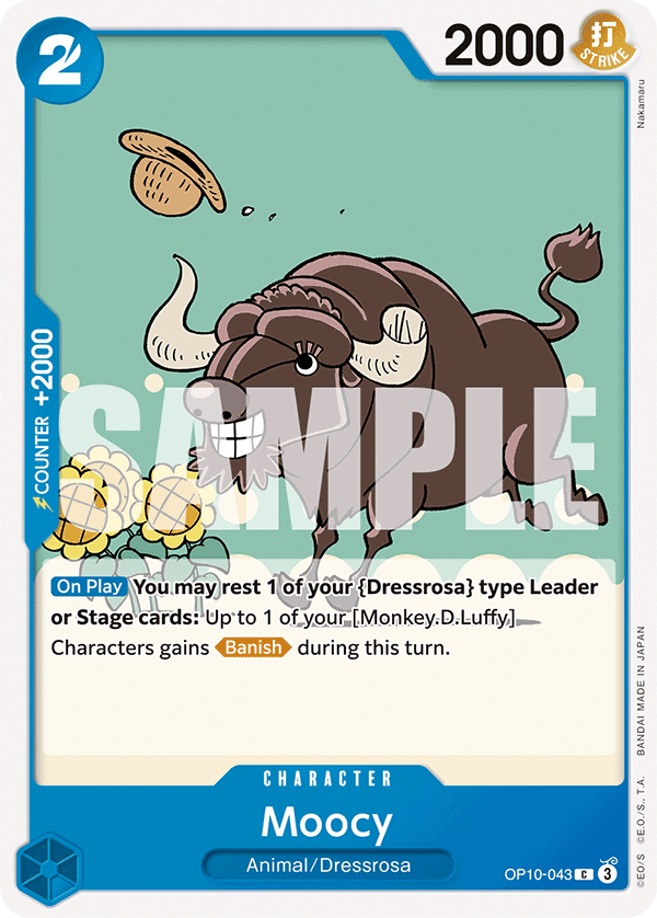 Moocy OP10-043 One Piece card