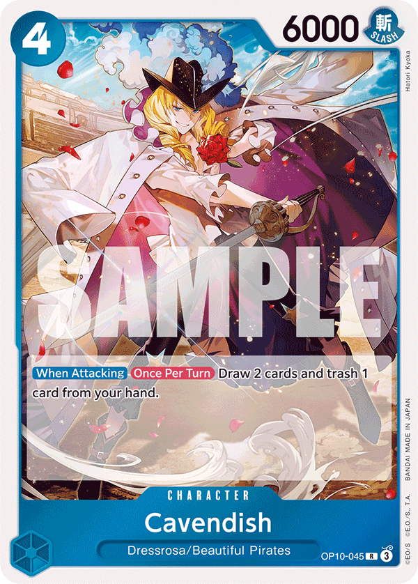Cavendish (045) OP10-045 One Piece card
