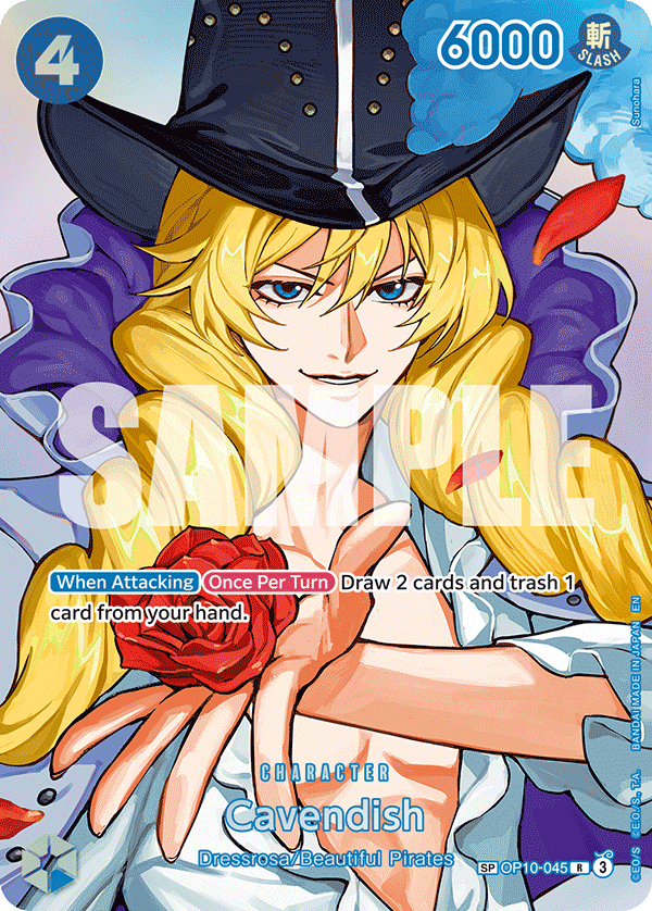 Cavendish (SP) OP10-045 One Piece card