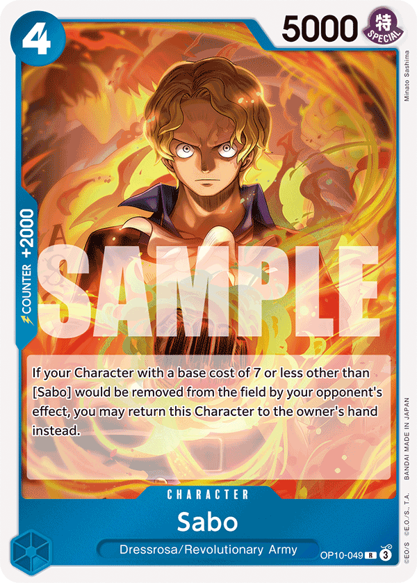 Sabo OP10-049 One Piece card