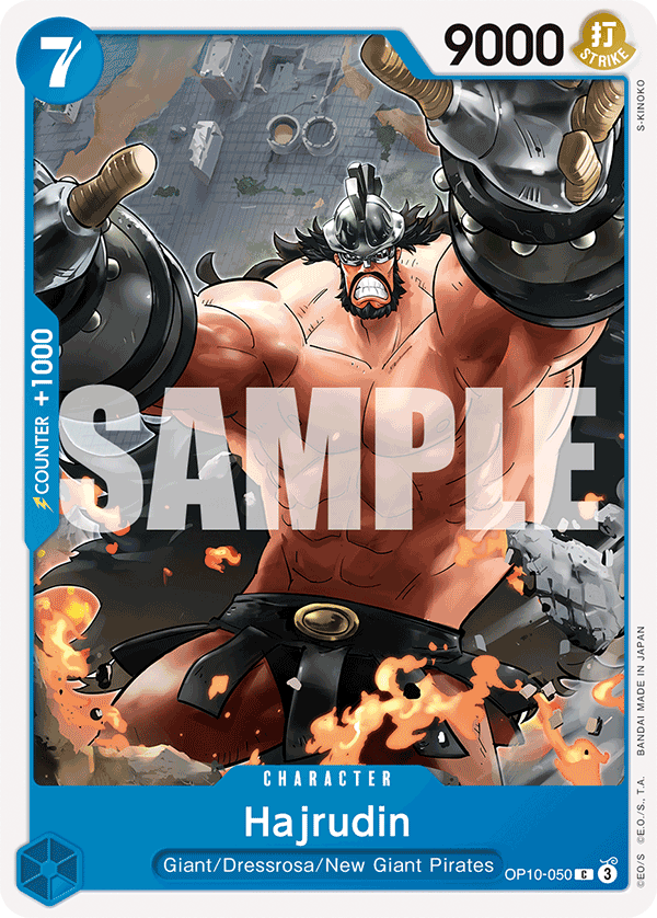 Hajrudin OP10-050 One Piece card
