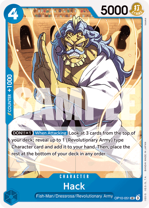 Hack OP10-051 One Piece card