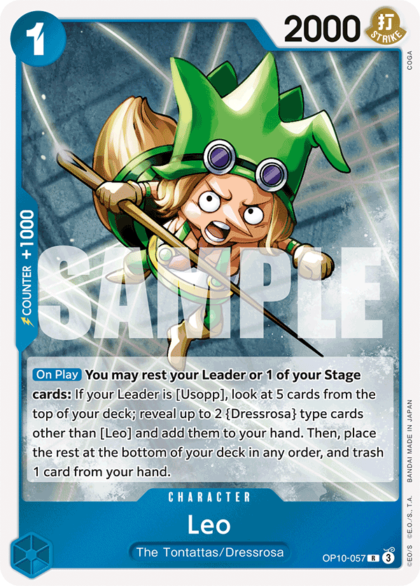 Leo OP10-057 One Piece card