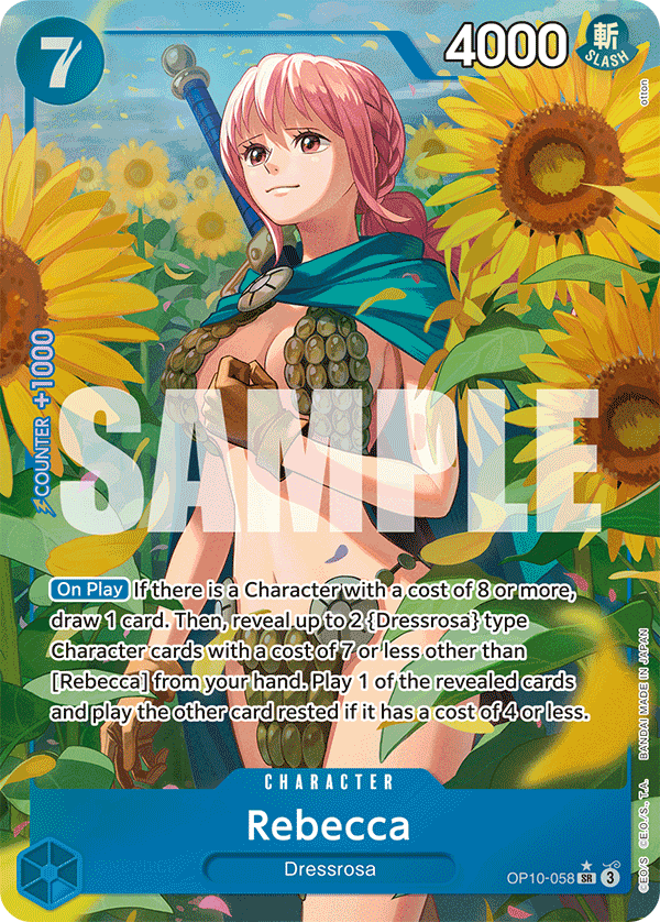 Rebecca (Parallel) OP10-058 One Piece card