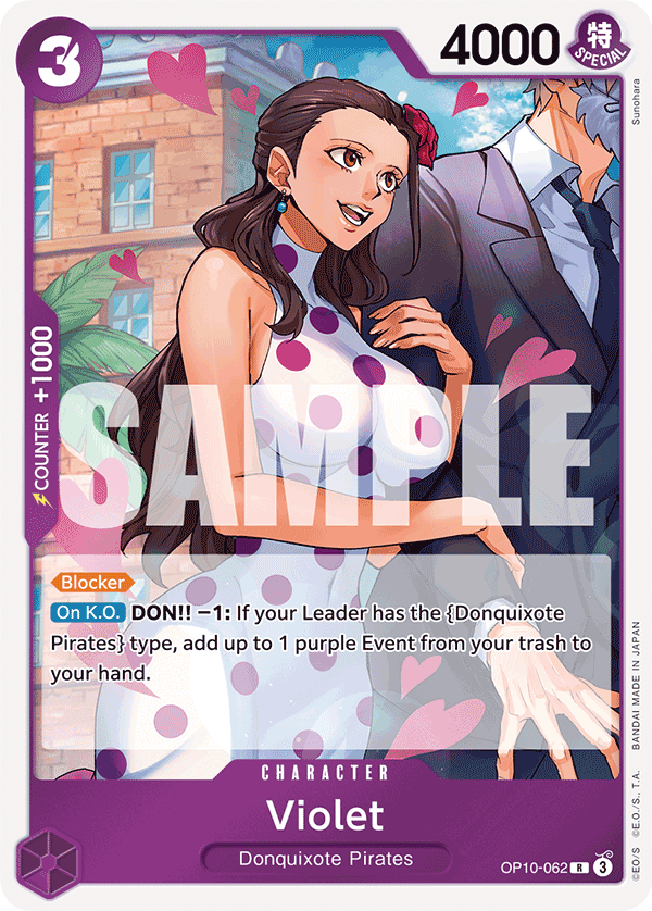 Violet OP10-062 One Piece card