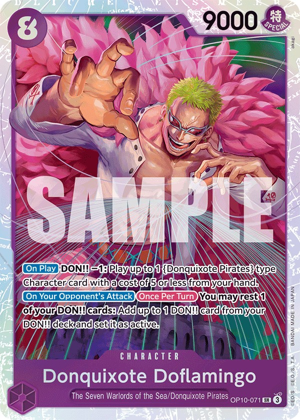 Donquixote Doflamingo OP10-071 One Piece card