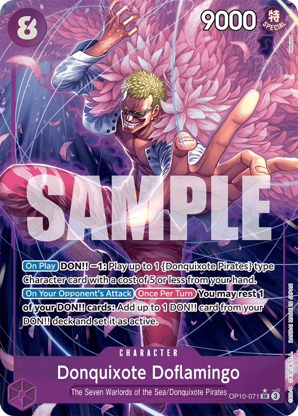Donquixote Doflamingo (Parallel) OP10-071 One Piece card
