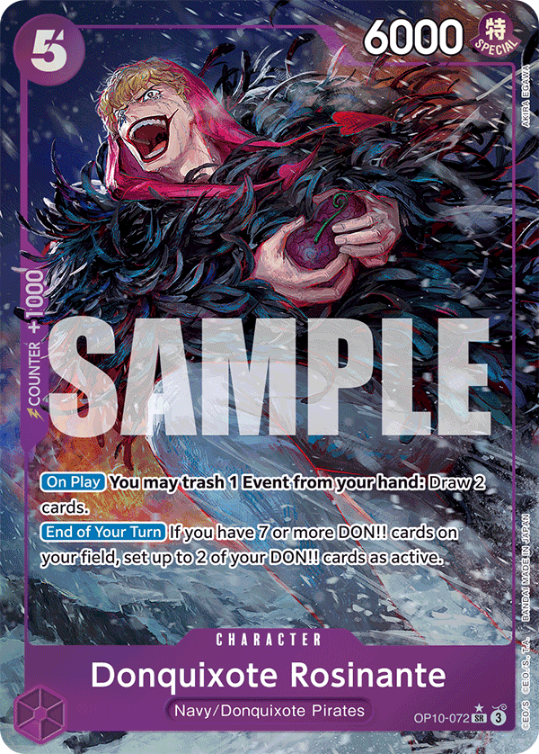 Donquixote Rosinante (Parallel) OP10-072 One Piece card