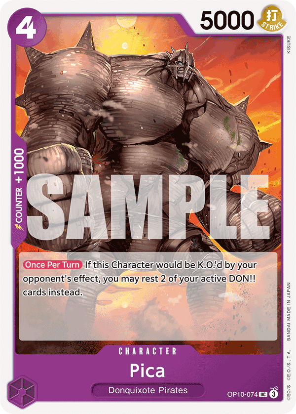 Pica OP10-074 One Piece card