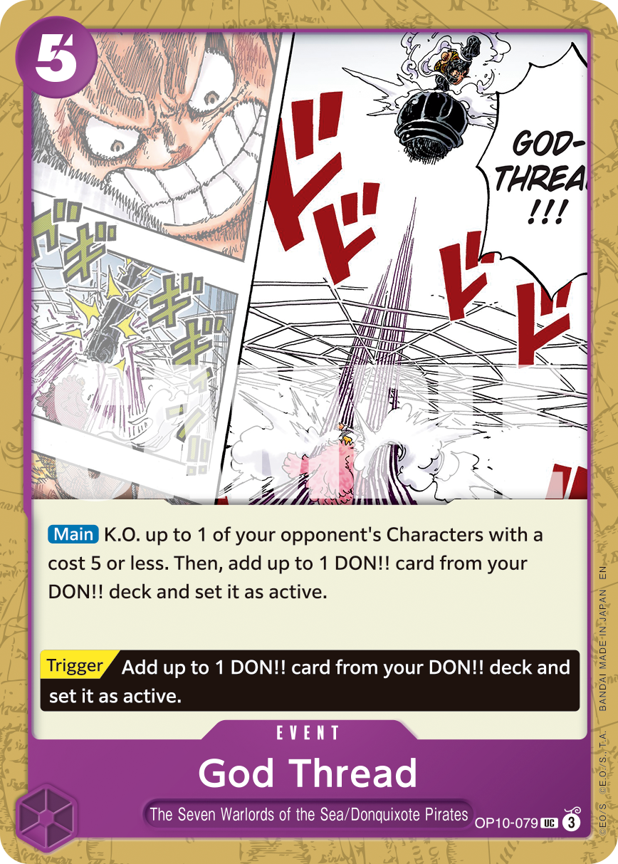 God Thread (Reprint) OP10-079 One Piece card