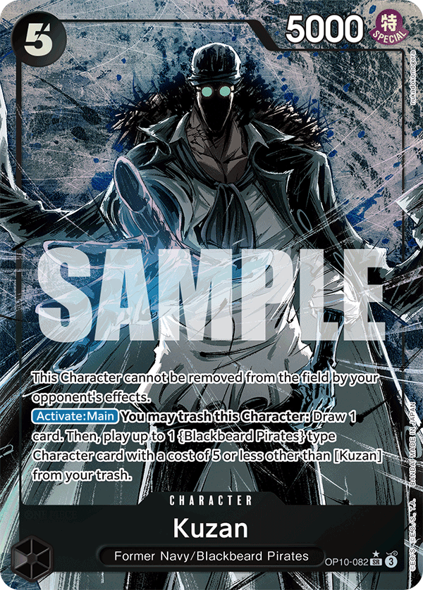 Kuzan (Parallel) OP10-082 One Piece card