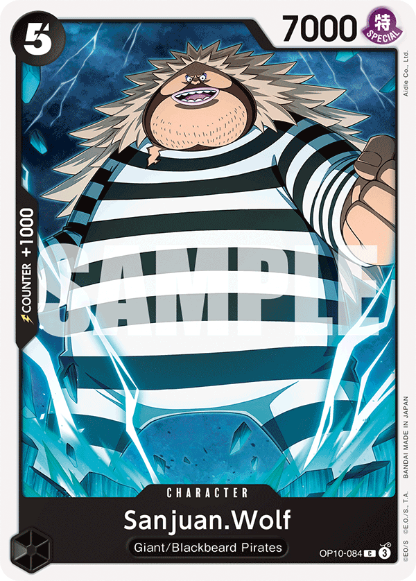 Sanjuan.Wolf OP10-084 One Piece card