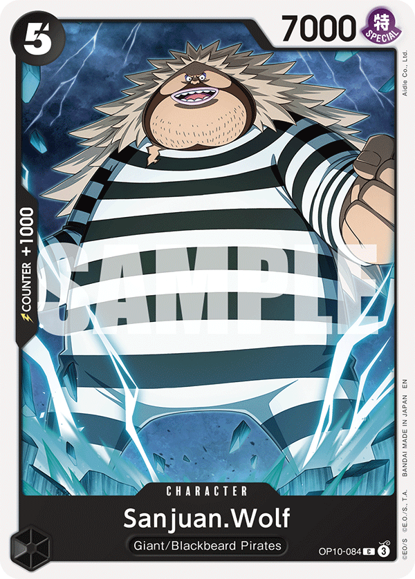 Sanjuan.Wolf (Reprint) OP10-084 One Piece card