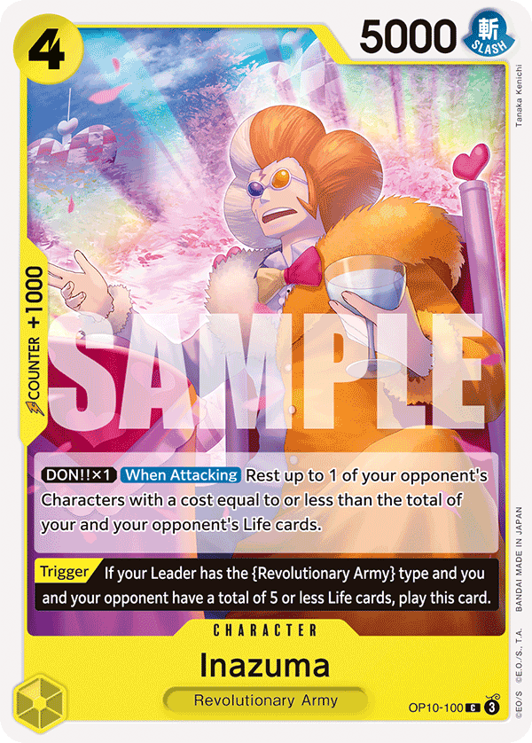 Inazuma OP10-100 One Piece card