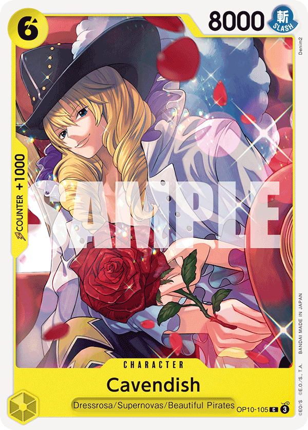 Cavendish (105) OP10-105 One Piece card