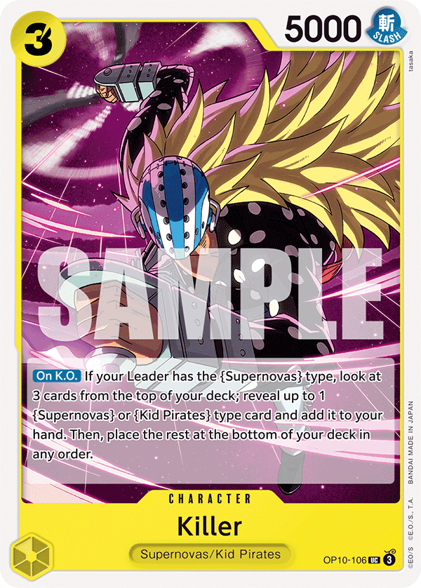 Killer OP10-106 One Piece card